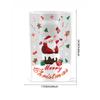 10pcs Christmas Bags Snowflakes Candy Gift Bags Merry Christmas Decoration Gift Wrapping Treat Bags New Year Packing Bag
