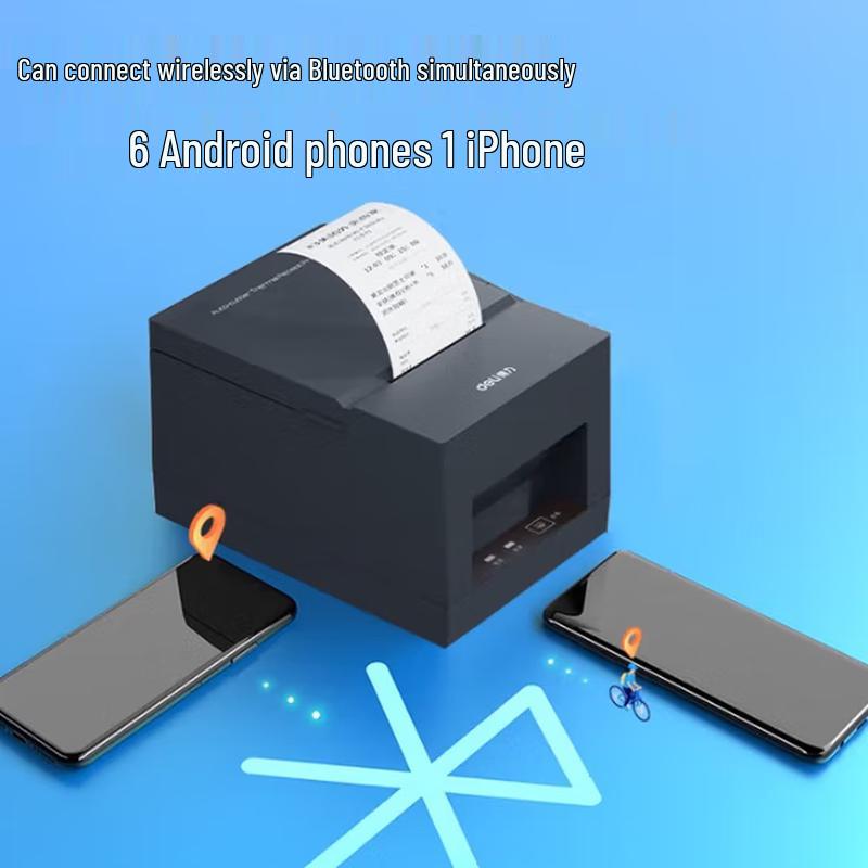 Deli GE5801PW 58mm Thermal Receipt Printer