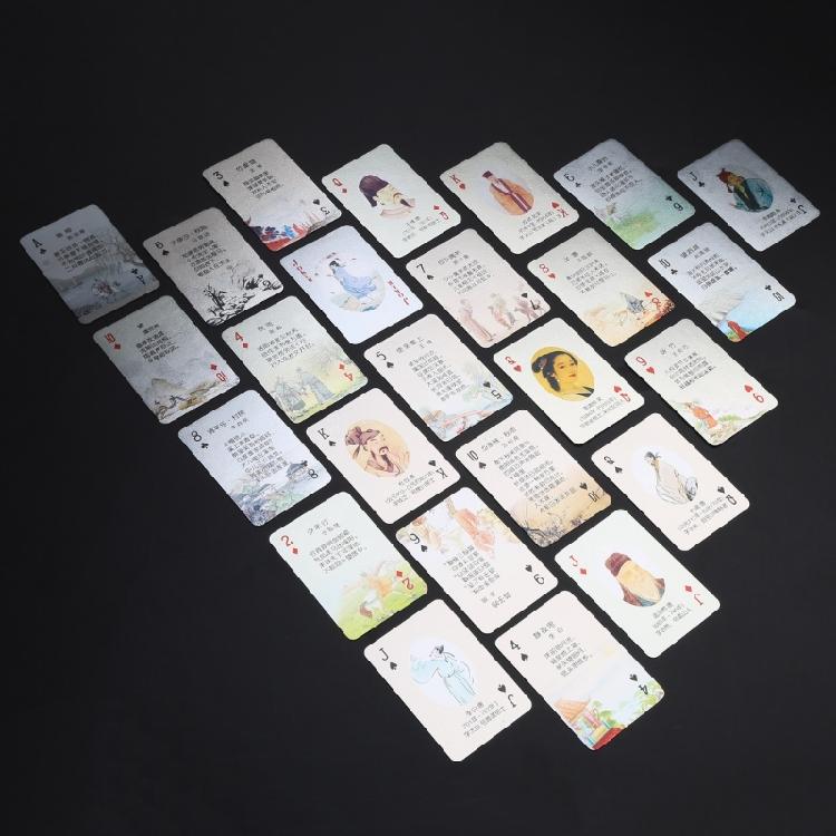 Mini Playing Cards Miniature Dollhouse Furniture Accessories Game Playing Card