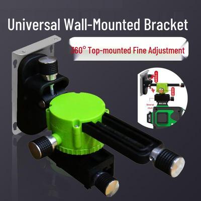 Universal Magnetic Wall Mount Bracket for 8/12 Line Level Clamp