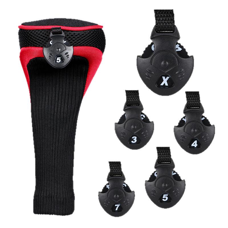 Best-Selling Three-Piece Golf Club Wood Head Cover Set