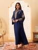 AB420 Middle East Women's Embroidered Cord Muslim Pullover Dress