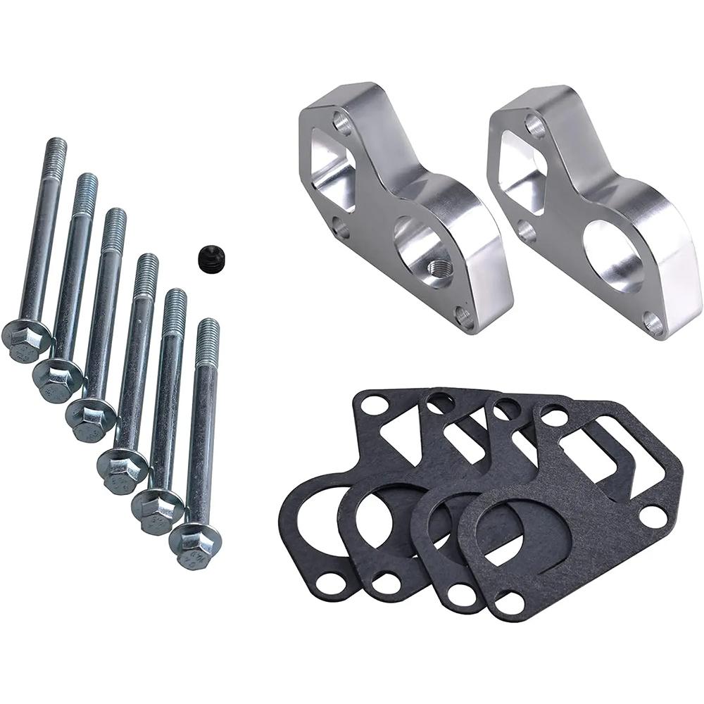 

Aluminium LS Water Pump Spacers kit Adapter Swap Kit For Camaro LQ4 LS1 5.3l LSX LQ9 LS6 L33 LS2 Engine Series KIT