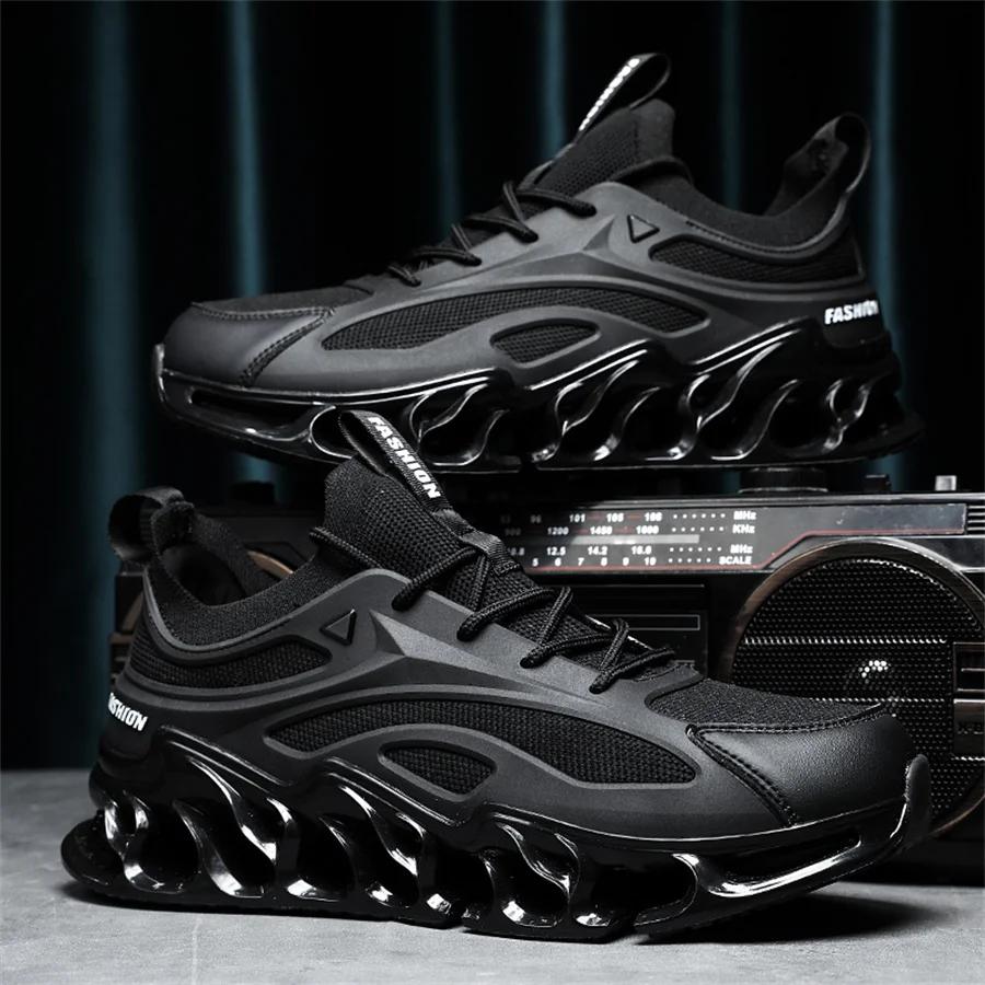 MAEDEF Men Running Shoes Non Slip Comfortable Sneakers for Men Breathable Lightweight Walking Shoes Fashion Casual Sports Shoes