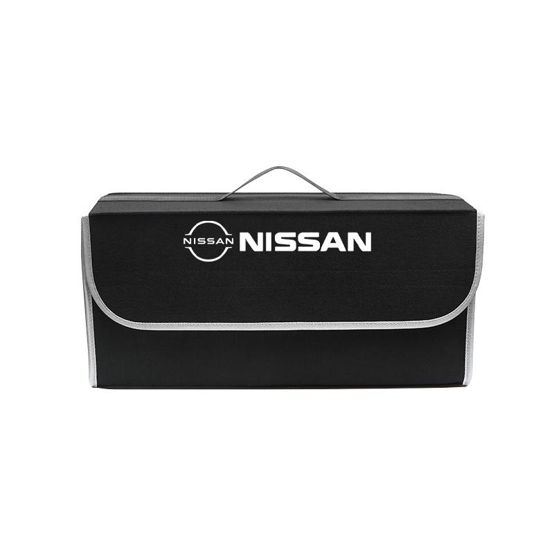 

Car Trunk Organizer Box Large Capacity Folding Storage Bag For Nissan Qashqai Juke Pulsar Sentra Altima Patrol Micra Rogue Almer чорний
