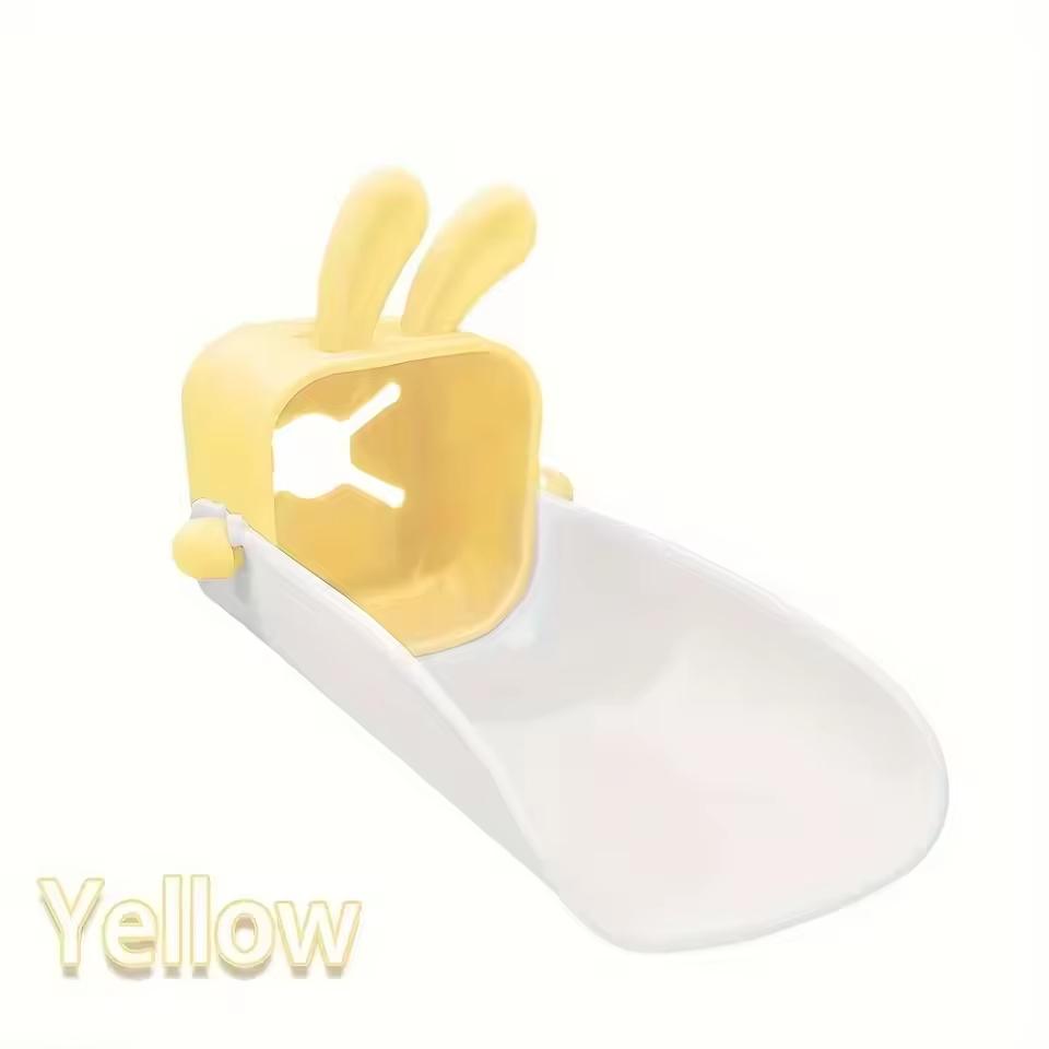 1Pc Faucet Extender Splash-proof U-shaped Cute Bunny Design Adults Children A Bathroom Handwashing Toy Kids Hand Washing Device