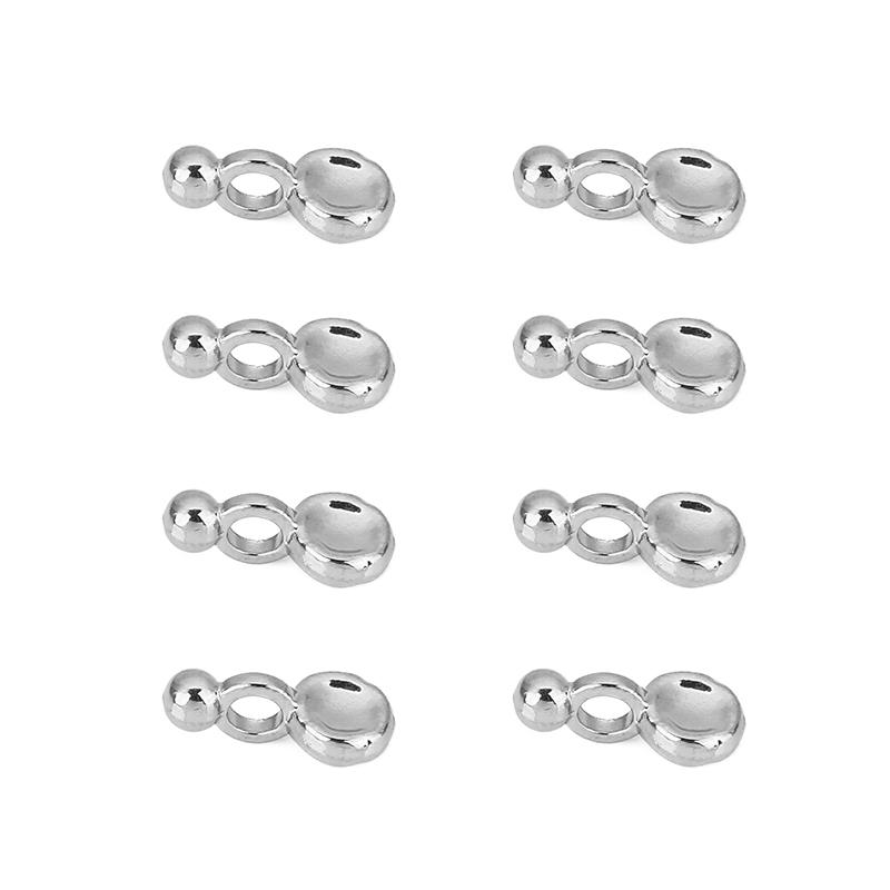 

10pcs PVD Stainless Steel Necklace Charms Beads Big Hole Never Fade Earrings Charms for Diy Bracelet Findings Jewelry Making