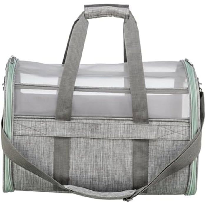 Sac Pour Chien - TRIXIE - Dillon - Gris/Vert Menthe - 54x32x33 Cm - 10 Kg Max