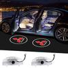 2PCS Led Car Door Ghost Light Projector Welcome Lamp for Mitsubishi Pajero 2008-2020 Grandis 2009 Shadow Ambient Auto Parts