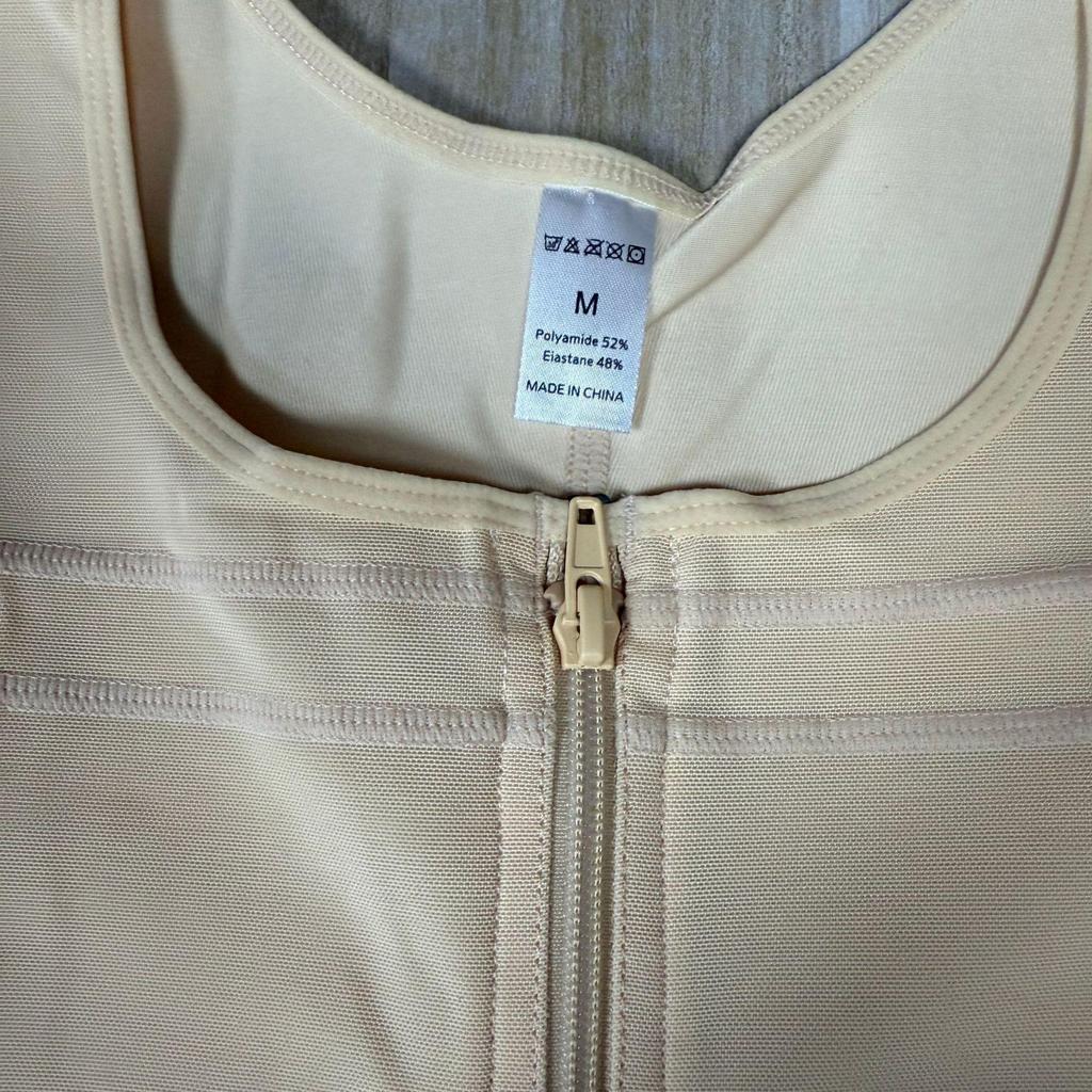Tummy Control Butt Lift Sculpting Bodysuit with Zipper