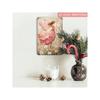Vintage Fairy Metal Wall Art Floral Retro Garden Decor
