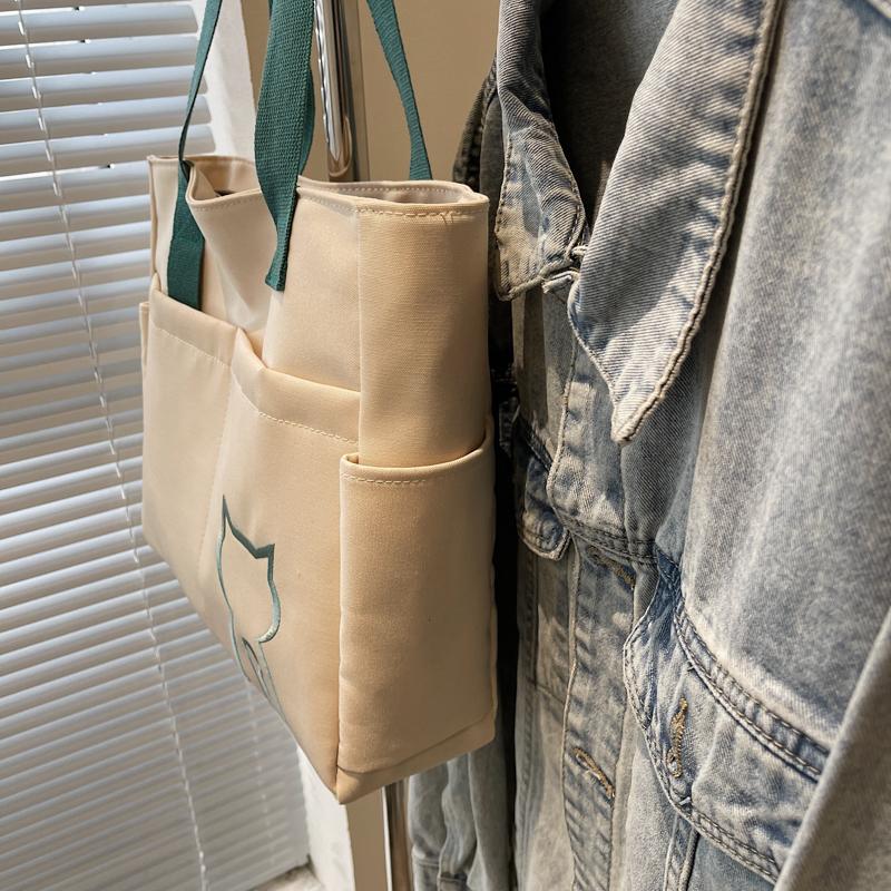 Women's Large Capacity Shoulder Bag Class Commuter Tote Bag Underarm Bag