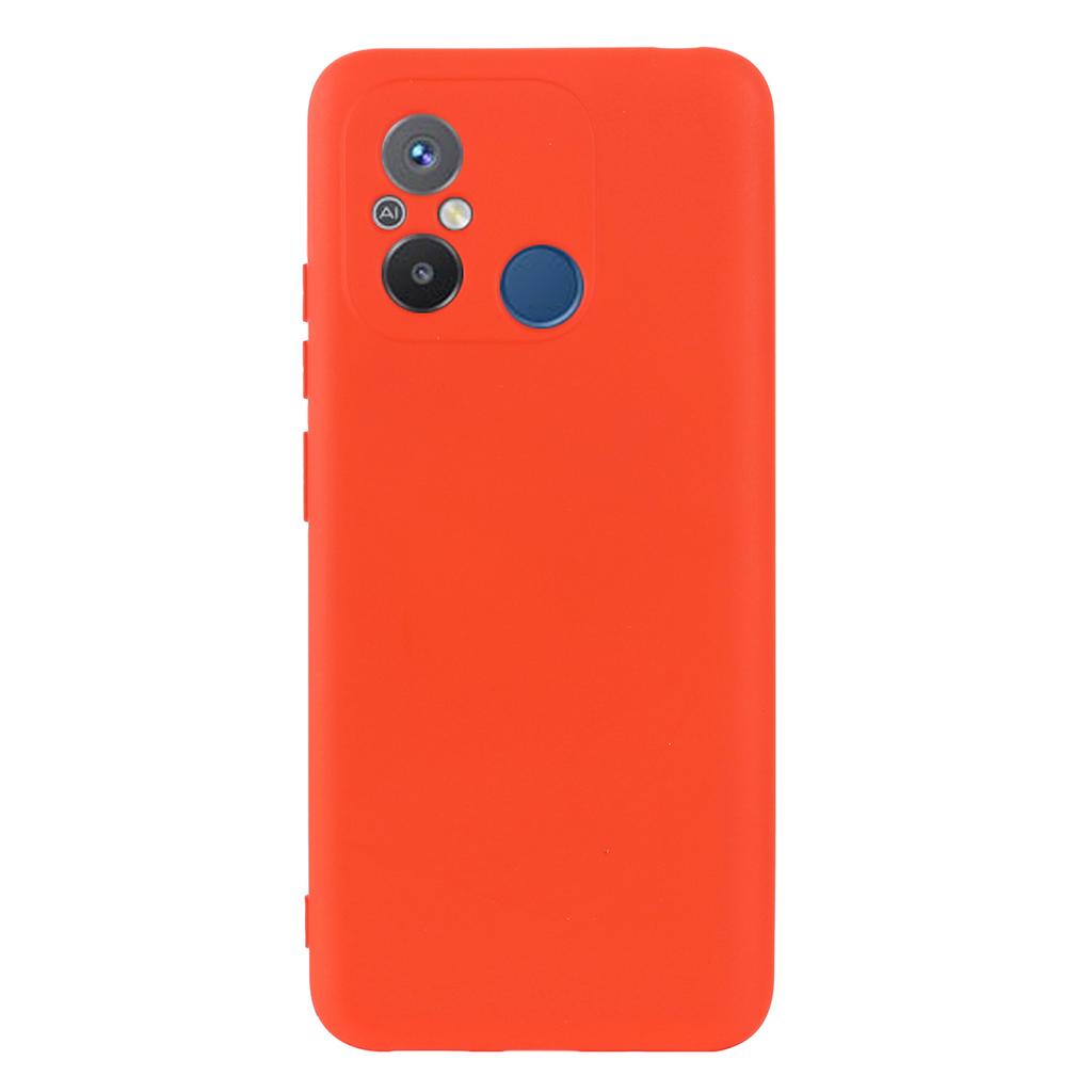 Für Xiaomi Redmi 11A 4G/Redmi 12C 4G/Poco C55 4G Stoßfeste Handyhülle Flüssiges Silikon Weiche Auskleidung Schutzhülle mit Band