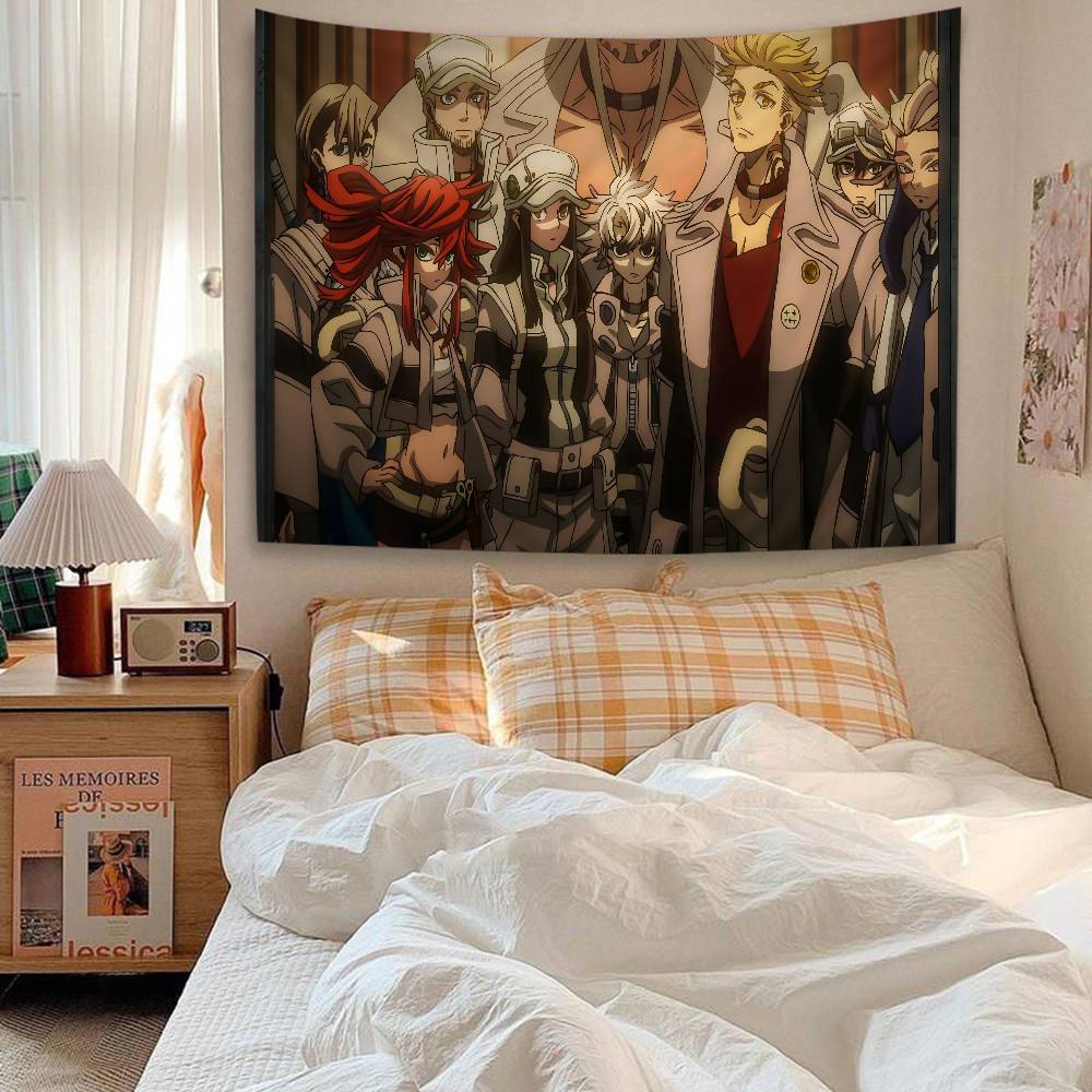 Japan Anime Gachiakuta Anime Hangend Boheems Wandkleed Boheemse Wandtapijten Mandala Kawaii Kamerdecoratie