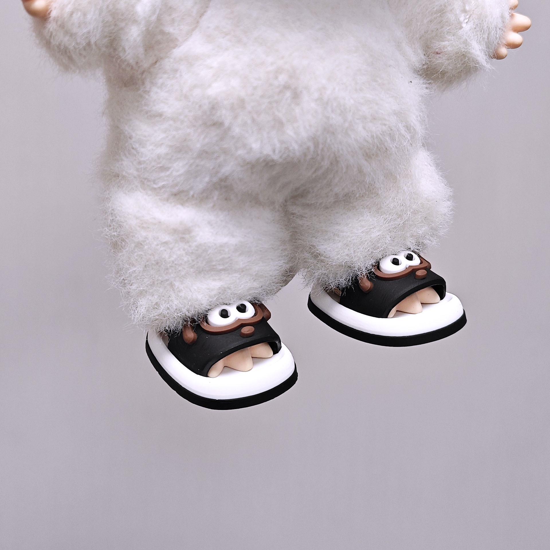 

Макарон Лабубу Резиновые сапоги 17 см - 1-е, 2-е, 3-е поколение Обувь Сидеть Сидеть Вечеринка, Универсальный Розовый и Желтый Fits 1st to 3rd Gen Labubu