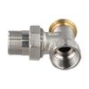 M30x1.5mm Thread Brass Angle Valve Ambient Temperature Control Easy Installation Energy-Saving Valve For Heating Systems