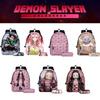 Demon Slayer Anime Cartoon Backpack Set For Students Durable Breathable And Lightweight