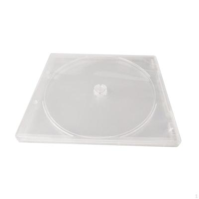 10 kusů průhledných pouzder na CD, přenosných ochranných obalů, standardních DVD pouzder na jeden kus...