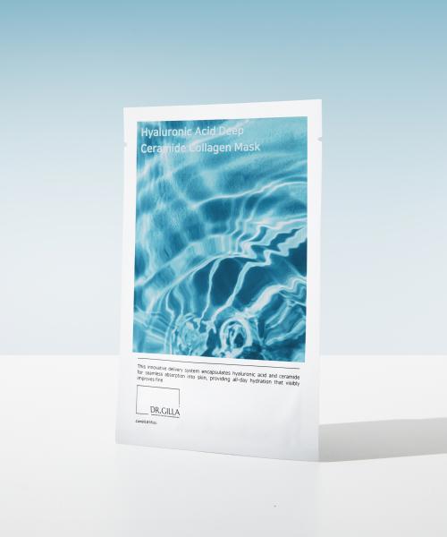 Dr. Gila Hyaluronic Acid Deep Ceramide Collagen Mask (10 Sheets)