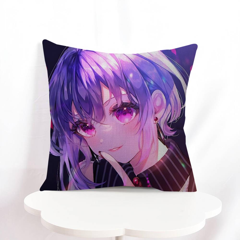 Y-Yuutenji Nyamu Pillow Gifts Home Office Furnishings Bedroom Sofa Car Cushion Cover Case 45x45cm