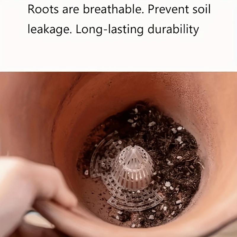 Plastový filtr do květináče pro zdravé kořeny rostlin - chrání a zvyšuje obsah kyslíku v půdě