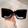 Premium Big Frame Cat Eye Butterfly Sunglasses ladies Vintage Trendy Sun Glasses Punk Oversized Luxury  Design Wide Leg Shades UV400