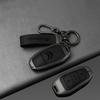 AAMD1 -Zinc Alloy Leather Car Key Case Cover Shell Fob Holder for Citroen Tianyi C5 2022 2020 2019 2017 2016  Car Key Shell Accessories