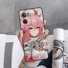 Phone Black Case for OnePlus Nord 2 5G 8T 10 9 7 8 Pro 10T For Oppo A53 A16 A15 A54 A74 Silicone Funda Genshin Impact Anime