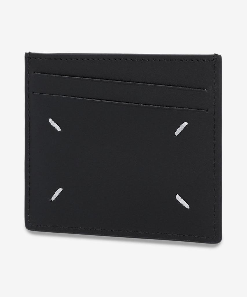 Maison Margiela 4-Stitch Slim 6-Slot Card Holder - Black / Sa1Vx0009P4745T8013