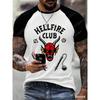 Men's 3D Printed T-Shirt Short Sleeve O-Neck Pullover Casual Top