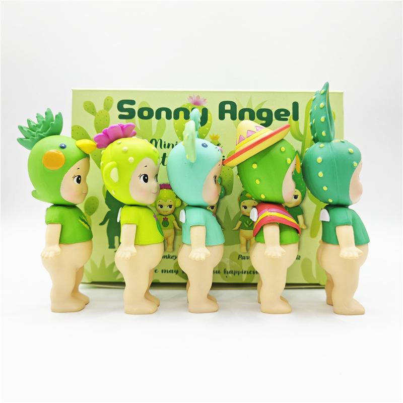 Cactus Series Blind Box Mini Anime Figures Ornaments Dolls Fans Children Christmas Birthday Gift Toy