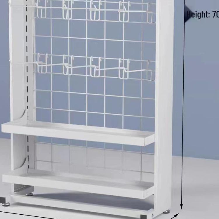 Compact Chewing Gum Display Rack for Checkout Counters