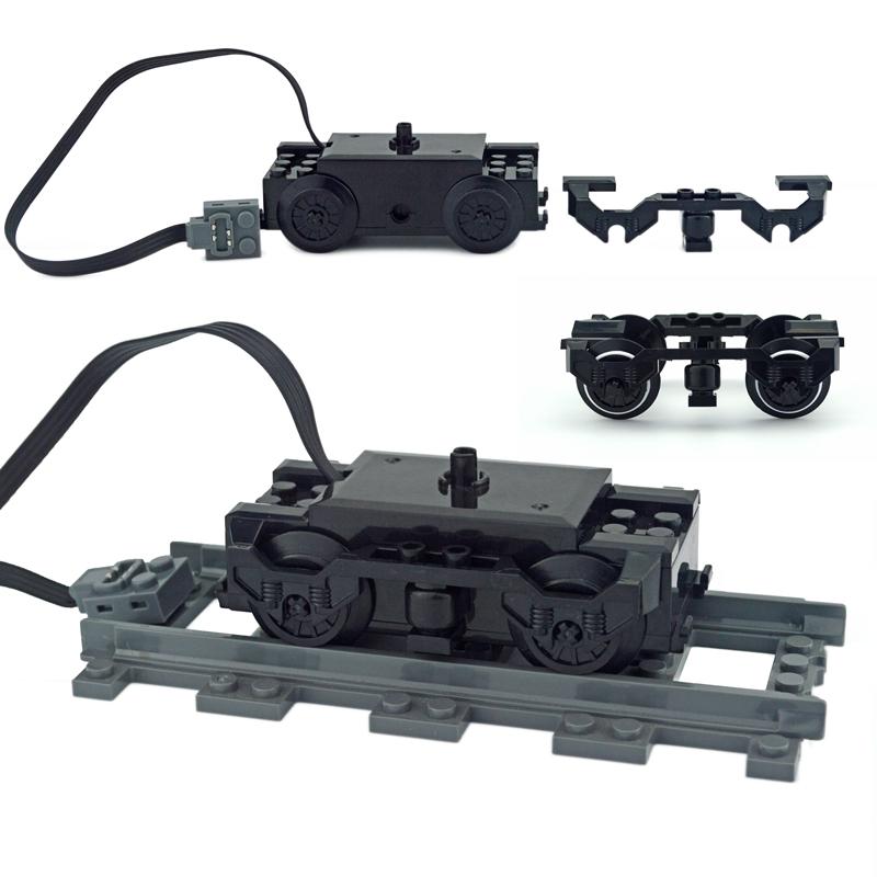 Train Accessories Technical Parts Fence Motor Multi Power Functions Tool Train Motor 57999 92340 PF Model High-tech Blocks