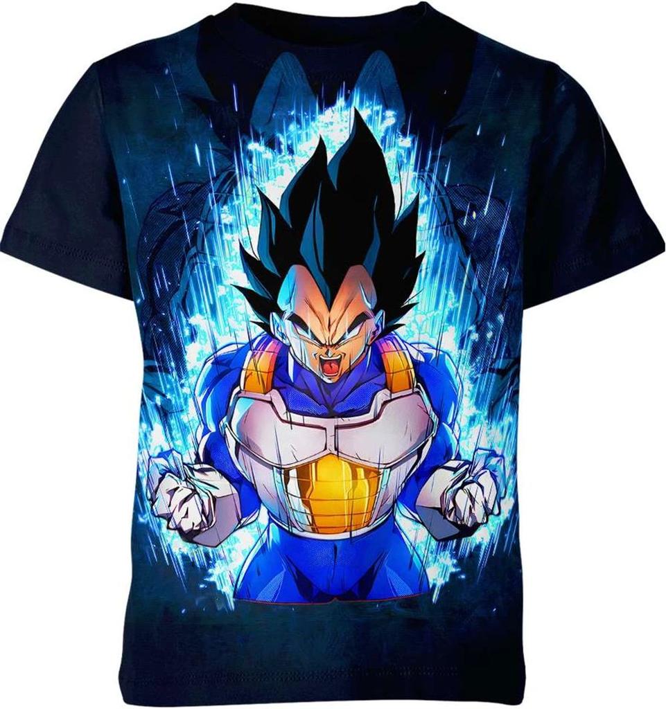 2026 Summer New Dragon Ball Role Playing T-shirt Short Sleeve Children's T-shirt Cartoon Japanese Style Anime Men's Top