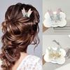 Flying Butterfly Hair Clip for Girls 3D Moving Wing Hairpins Rhinestones Barrettes Hair Styling Accessories for Women