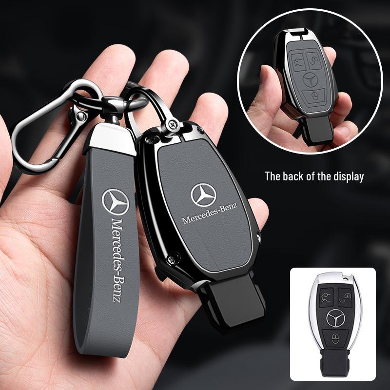 Mercedes High-End Schlüsselhülle für E300L, C260L, GLC, A200L, GLB, GLE