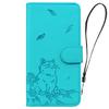 For Samsung Galaxy A16 5G/A16 4G Case Wallet Cat Pattern Imprinted Leather Phone Cover