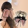 Headwear Hair Crab Claw Ponytail Holder Bow Spring Clip Bowknot Korean Hairgrip Women Hair Clip