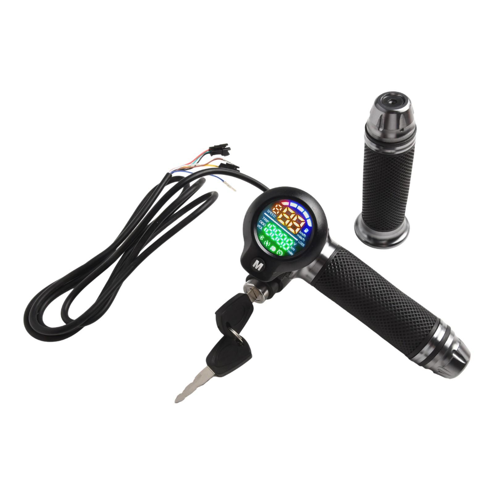 Bicycle Handlebar Bicycle Display Instrument Turn Handle LCD Screen Display New 6pin