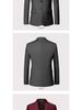 2024 Plus Size Slim Fit Solid Color Business Blazer