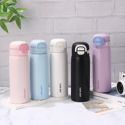 500ML Thermal Mug Double Drink Water Bottle Portable Insulated Cup  Tea