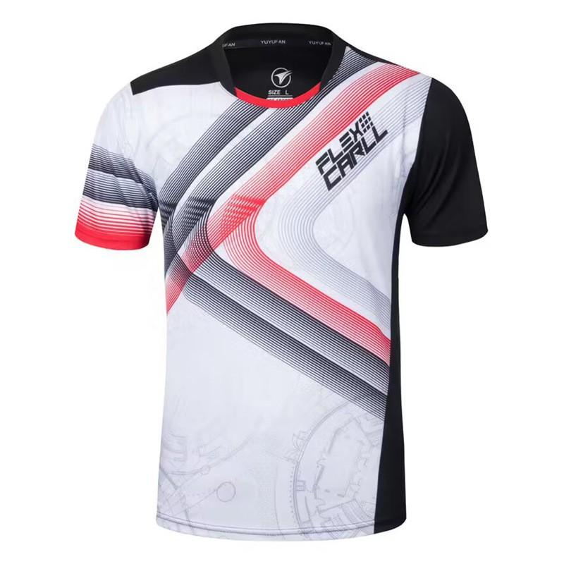Breathable Quick Dry Sports Jersey Men Women Ideal Badminton Table Tennis Volleyball