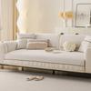 French Sofa Cushion, Universal In All Seasons, Non-Slip Seat Cushion  New Cream Wind High-End Straight Row Sofa Cover