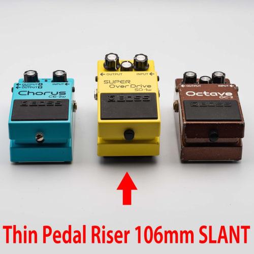 Thin Pedal Riser [106mm SLANT] Pedal riser that tilts forward (10)