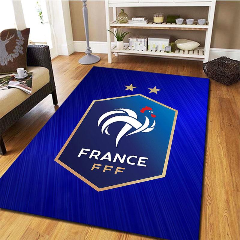 France National Football Team Carpet Rug for Living Room Bedroom Home Sofa Decoration,Kids Play Non-slip Floor Mat