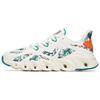 Cushioning Slip Resistant Low Top Running Shoes Men's White Green 912025568-8