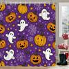 Halloween Shower Curtain Horrible Skull Bathroom Curtain With Hooks Printed Home Decor Curtain