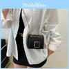 2024 New Fashion Simple Texture Casual Shoulder Bag Women Chain Small Square Bag Korean Version Street Trend