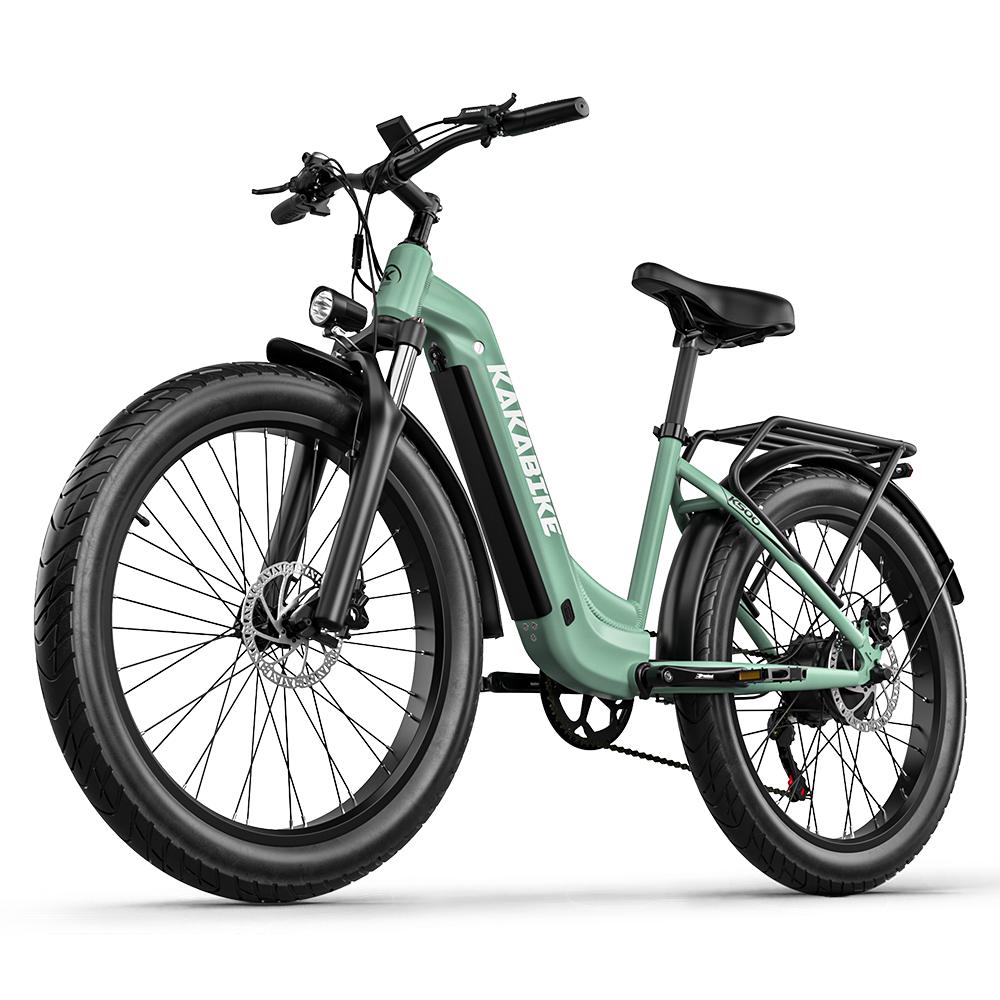 KAKABIKE K500 Electric Bike Adult E-Mountain Bike 1000W Motor Electric Bicycle 48V17.5Ah Battery 26 Inch Fat Tire Ebike