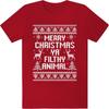 Arvilhill Unisexs Funny Christmas Cotton TShirt Novelty Xmas Short Sleeve Crew Neck All Seasons Casual Comfortable Utdoors Tees